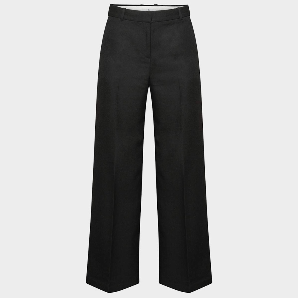 aritzia sylvan wool pant 0 black